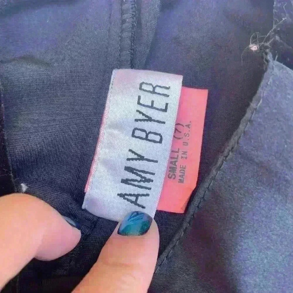 Vintage Y2K Girls Youth 7 Small Velvet Maxi Skirt Stretch Goth Whimsigoth Witchy - Picture 5 of 7